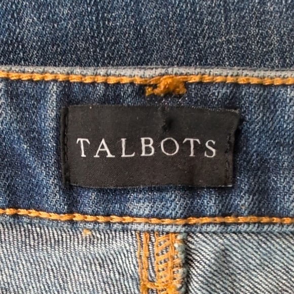 Talbots Barely Boot Cut Jeans - Deep Indigo - Picture 9 of 11